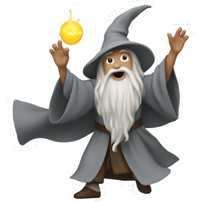 Gandalf dancing emoji