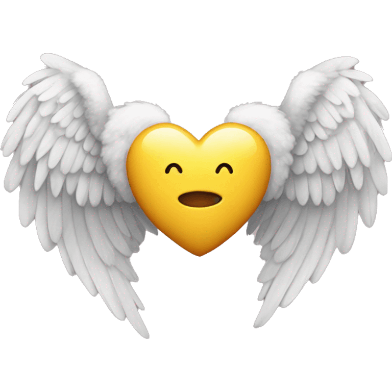 heart with angel wings emoji