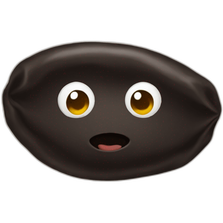 black bean emoji