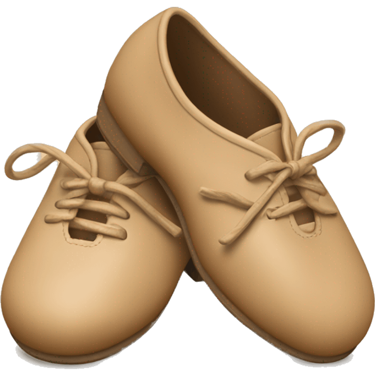 tan jazz shoes  emoji