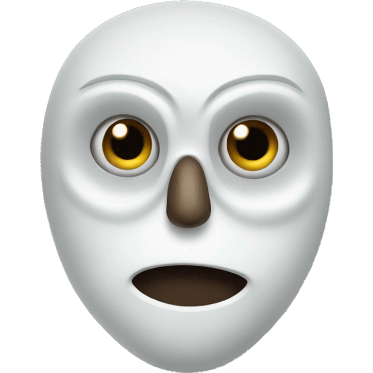 hibou masque chirurgical emoji