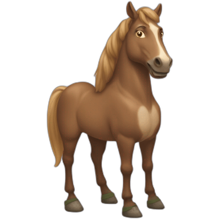 shrek centaur full horse body emoji