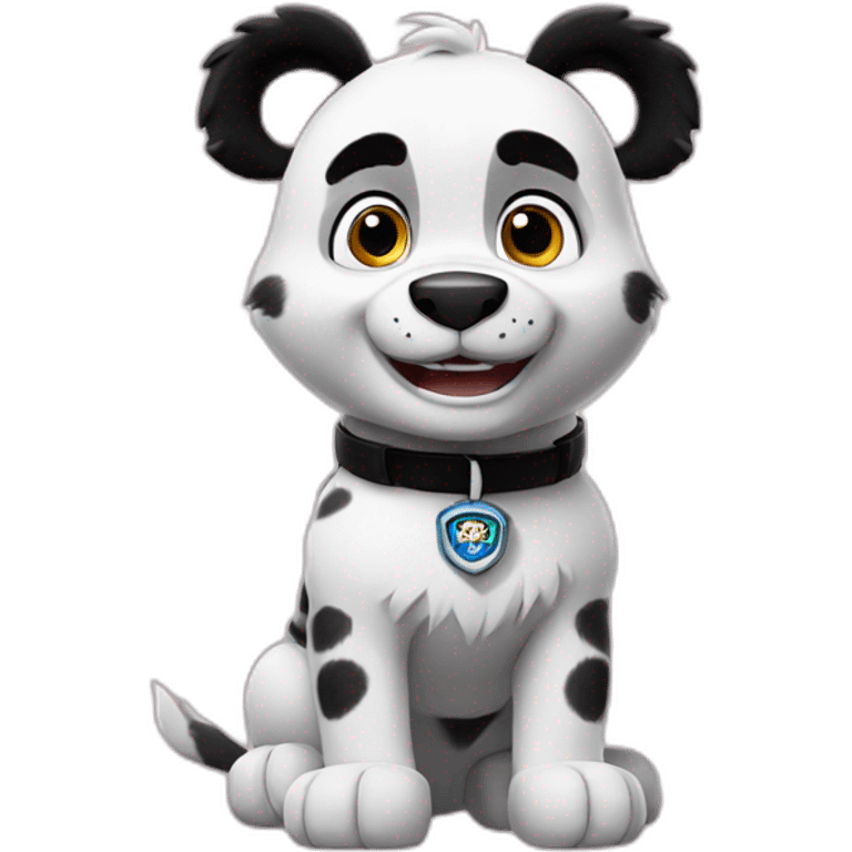 paw patrol panda emoji