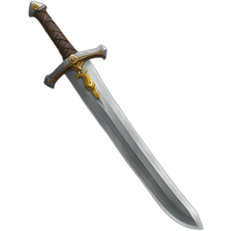 Zweihander greatsword emoji