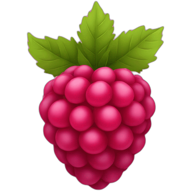 One-Raspberry emoji