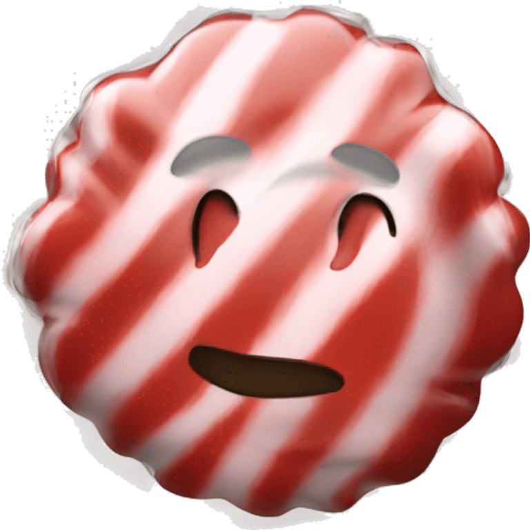 Peppermint with clear wrapper emoji