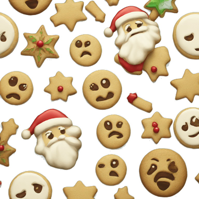 Christmas cookies  emoji