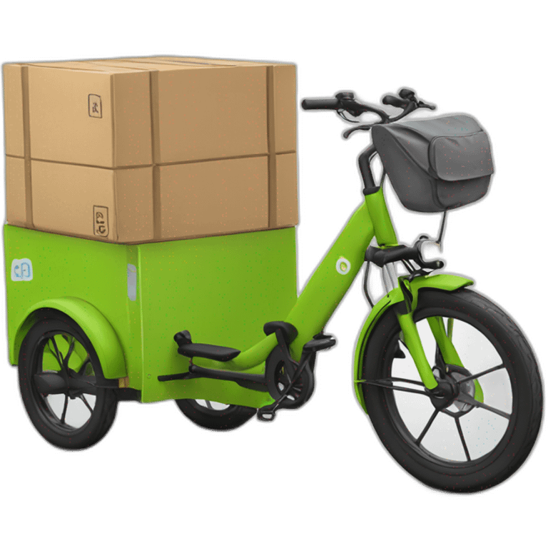 3 wheel cargo bike emoji