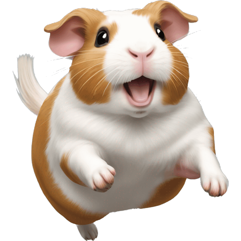 Guineapig jumping emoji