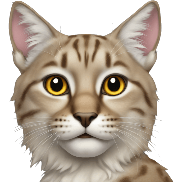 Cat, highland lynx  emoji