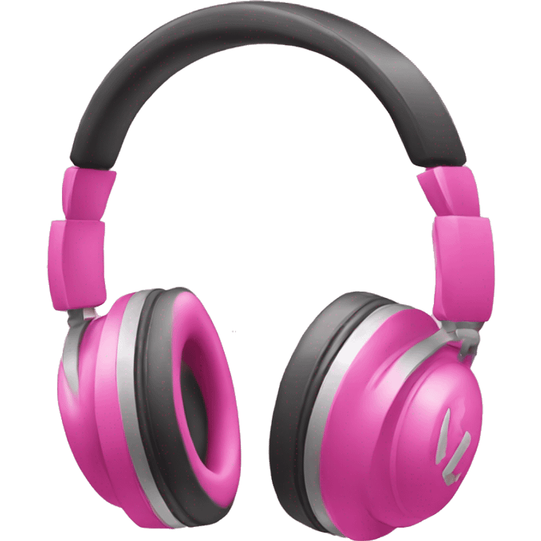 pink headphones  emoji