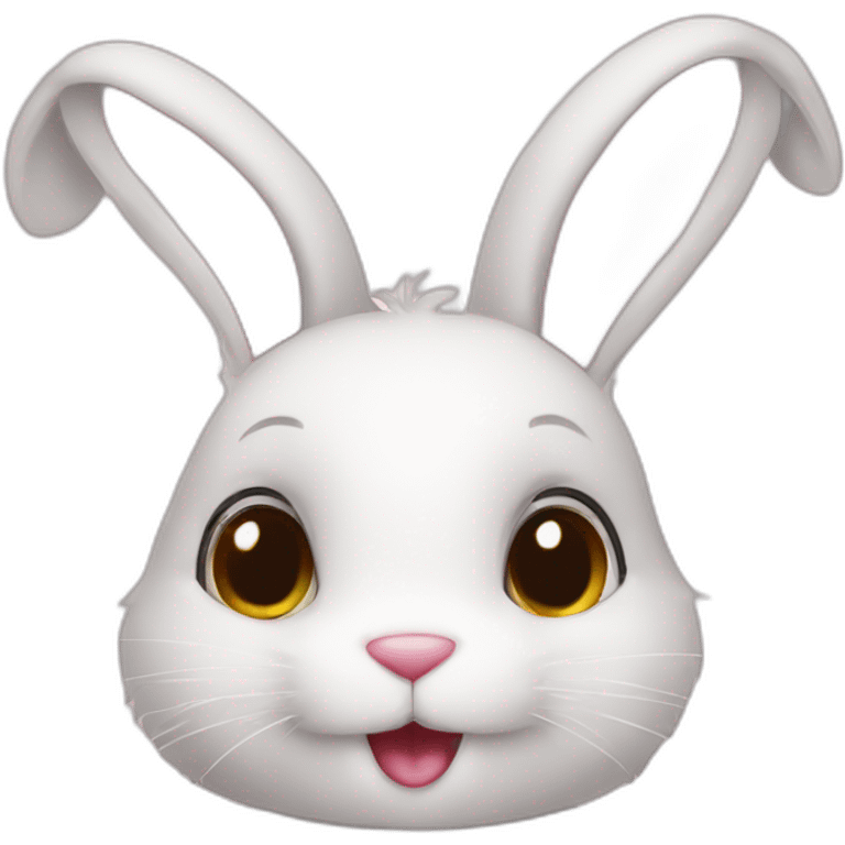 Bunny love emoji