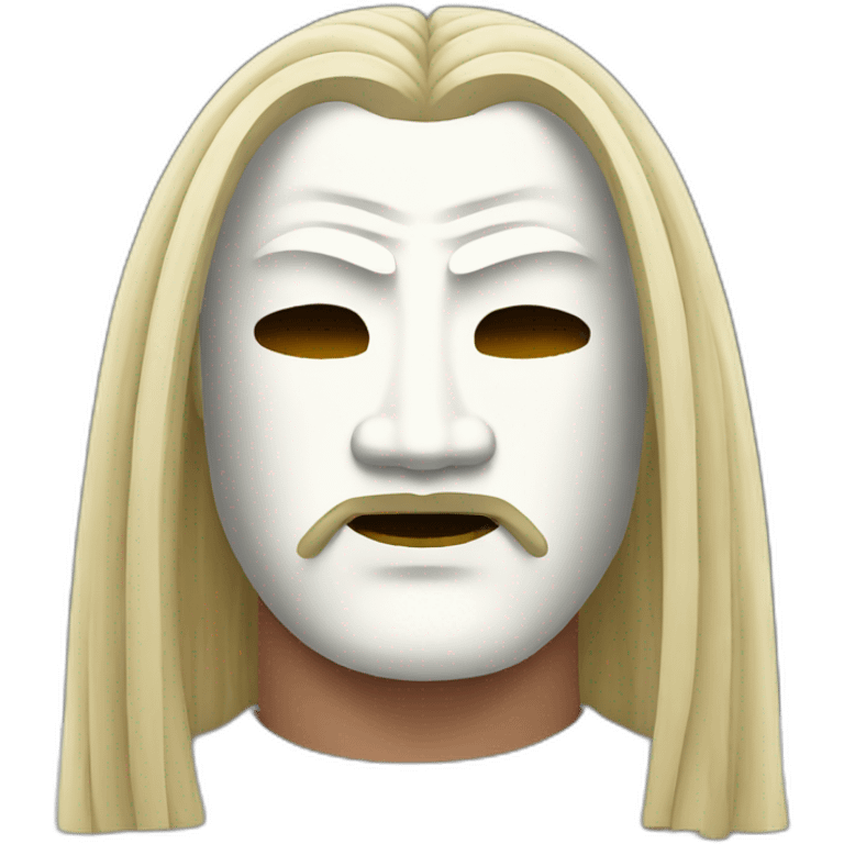 noh-mask-longhair-japanese-massive-man emoji