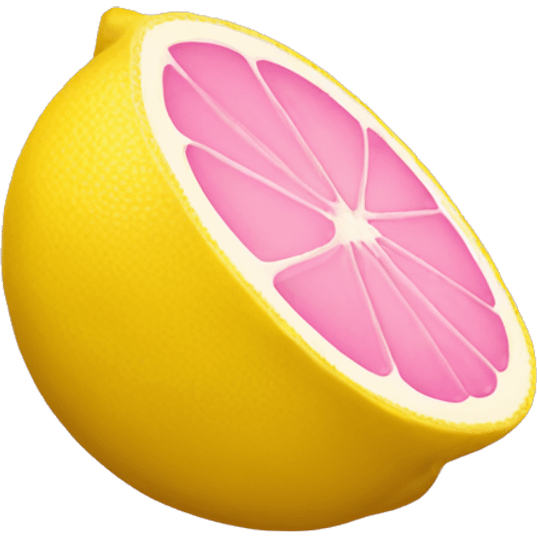 Lemon pink  emoji