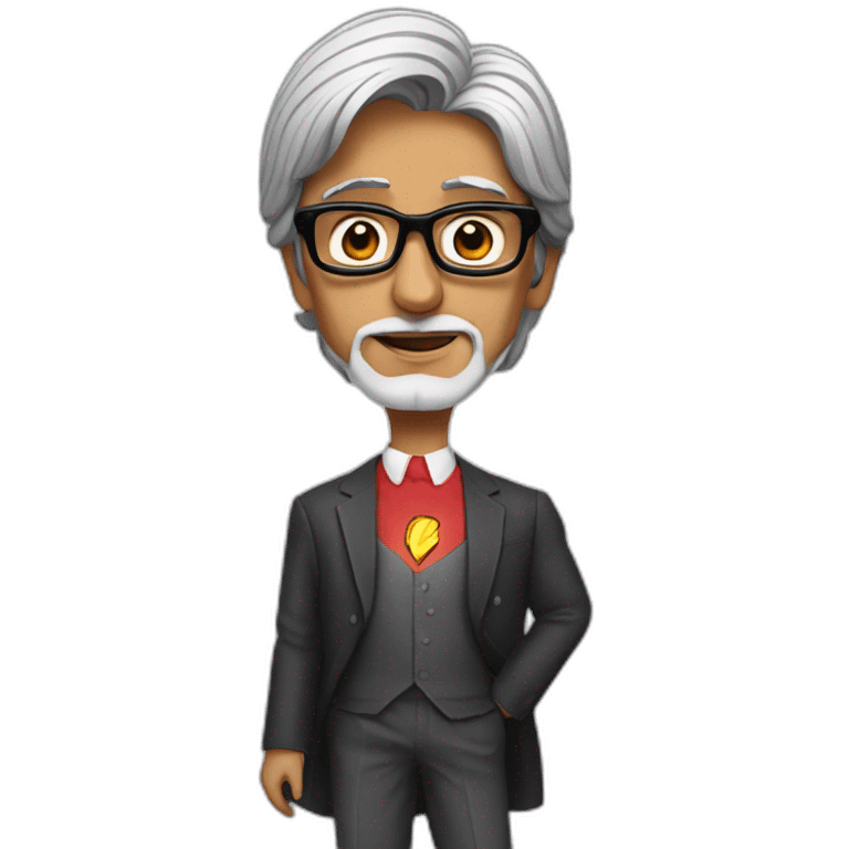 Amitabh Bachchan super man emoji