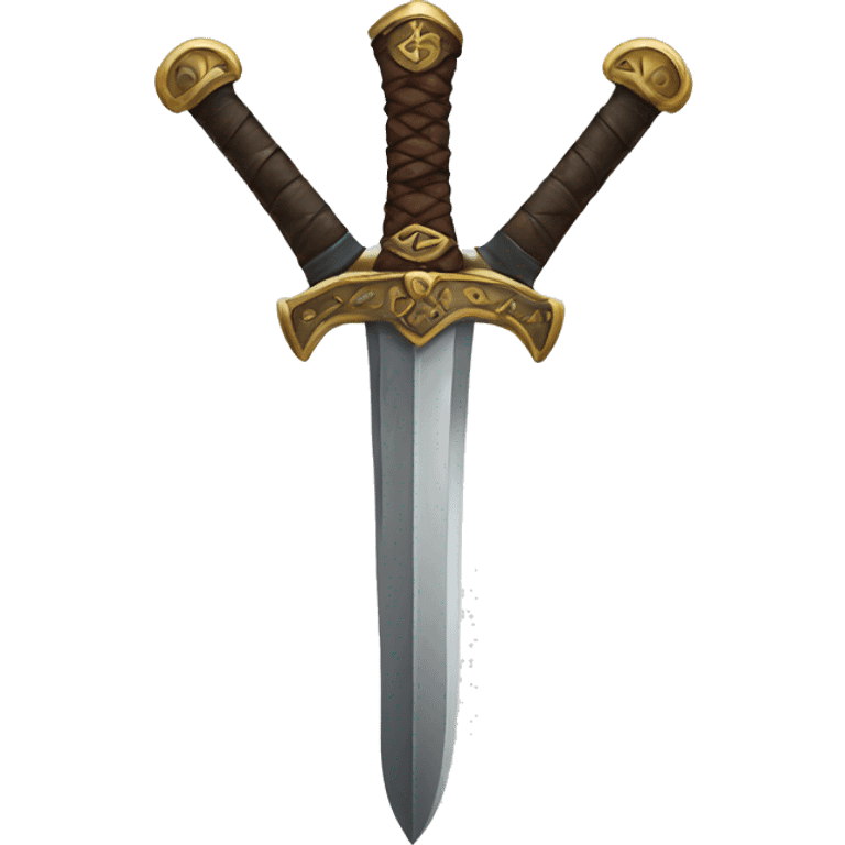 a sword emoji