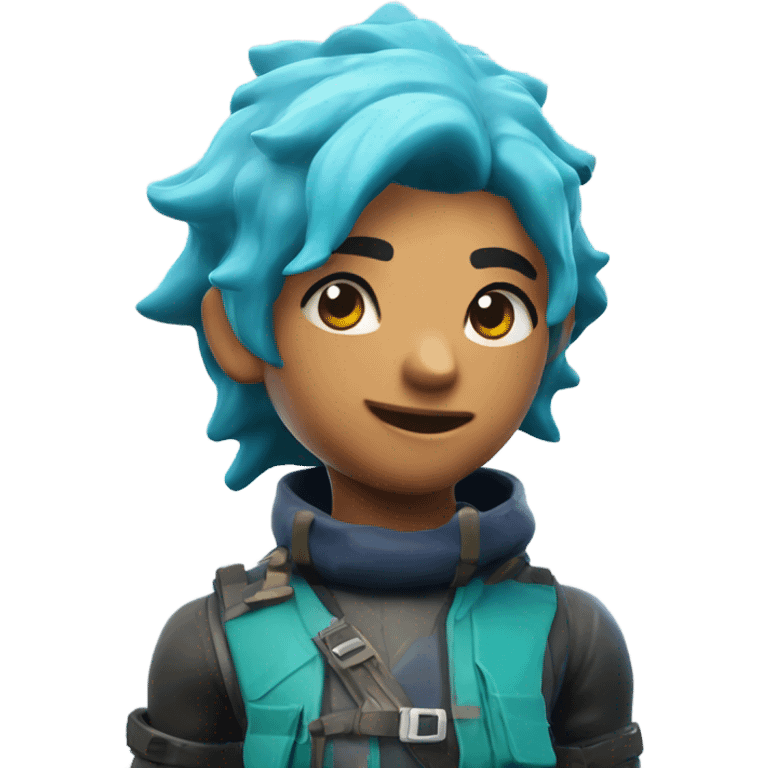 Fortnite Water Sprite squishie emoji