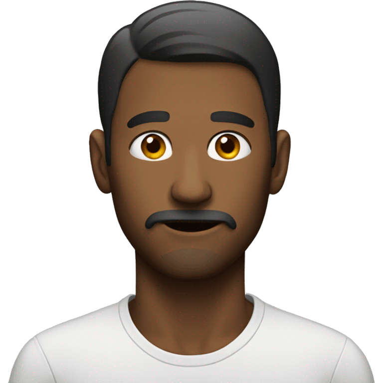 Homme inquiet  emoji