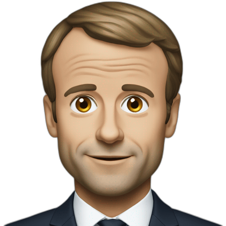 Emmanuel Macron emoji