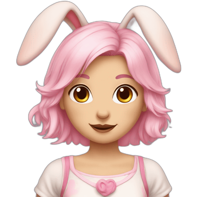 Bunny girl  emoji