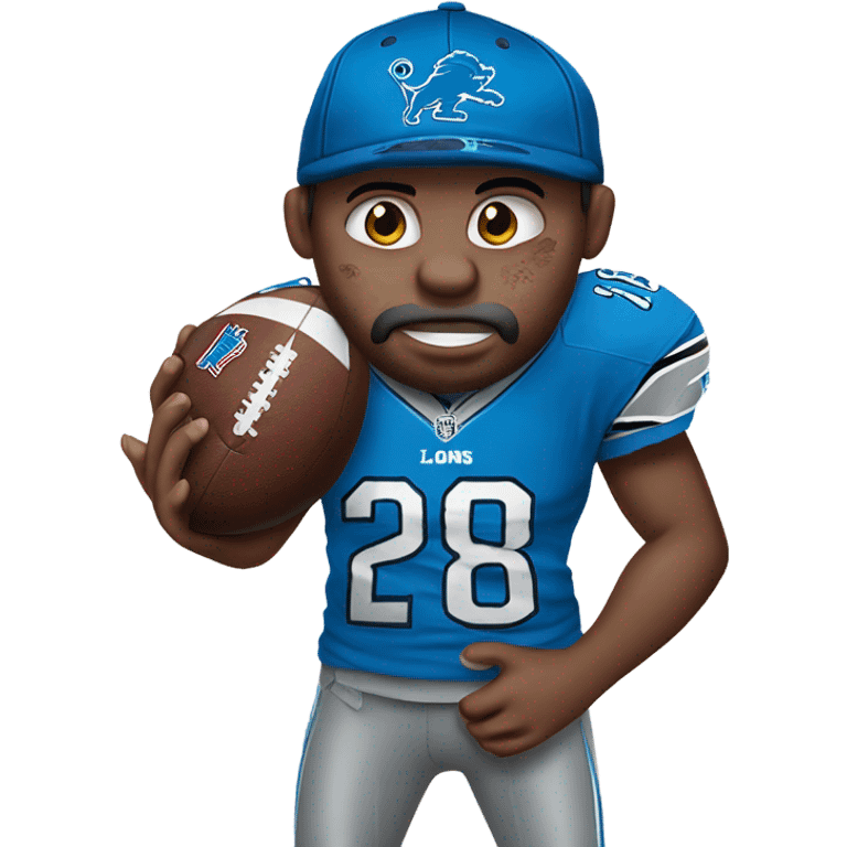 Detroit lions fan crying emoji