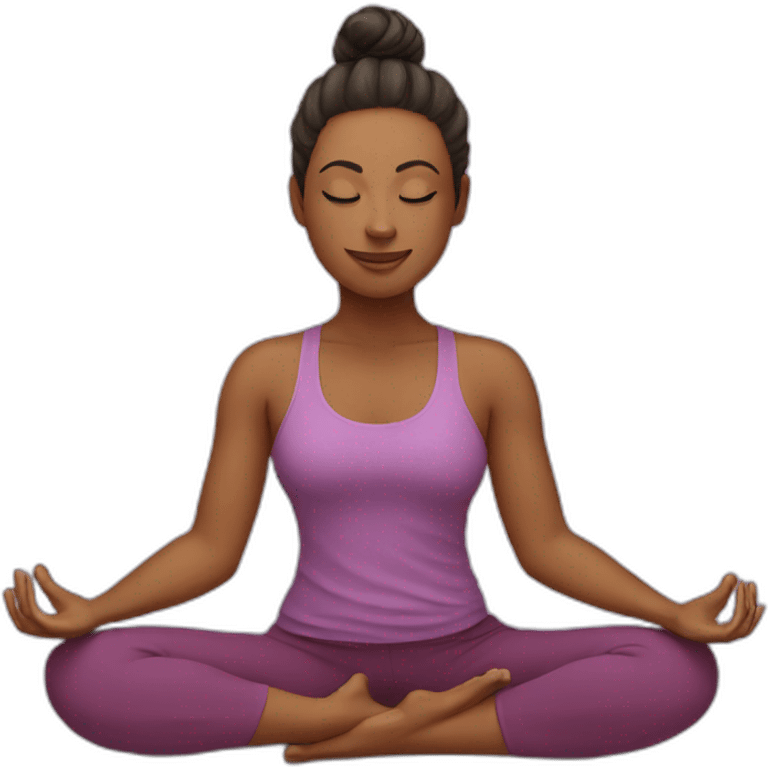 Yoga emoji