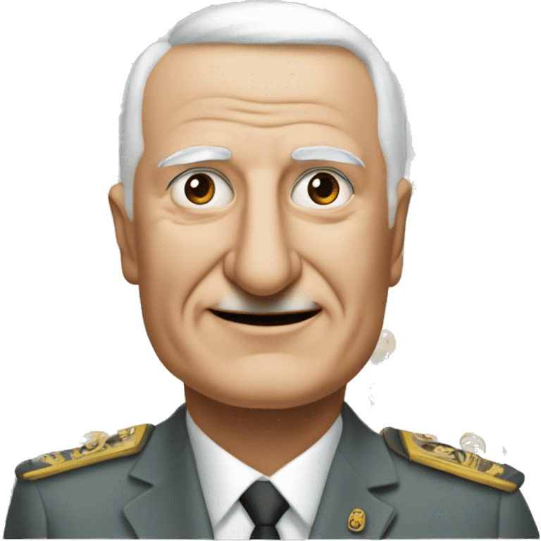 gülen yüzlü bi emoji üret ama bu rbotun yüzünü temsil e emoji