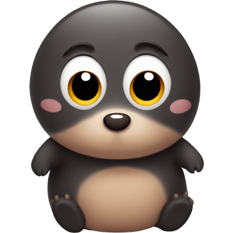 Cute mole emoji