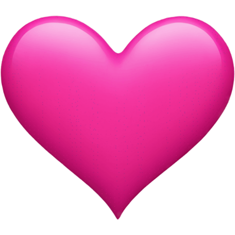 Heart pink emoji