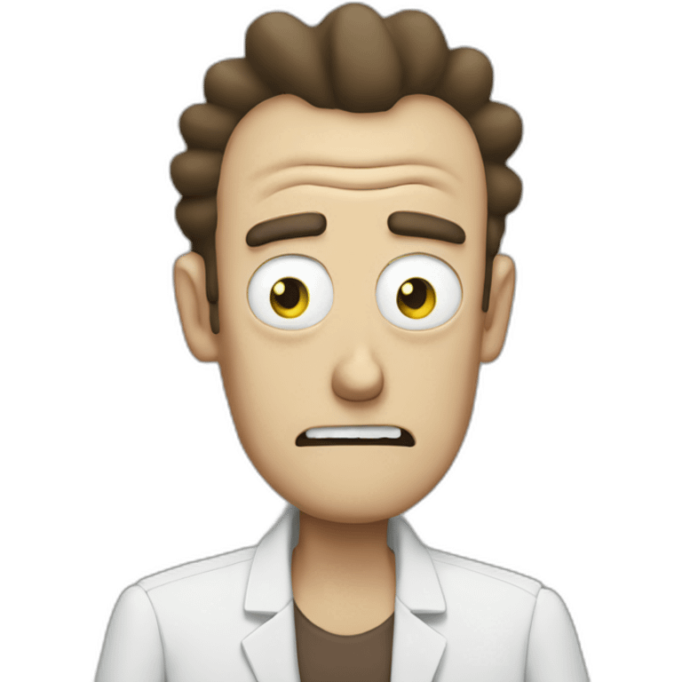 Rick from rickandmorty emoji