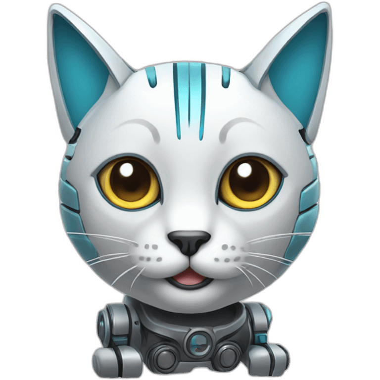 robot cat emoji