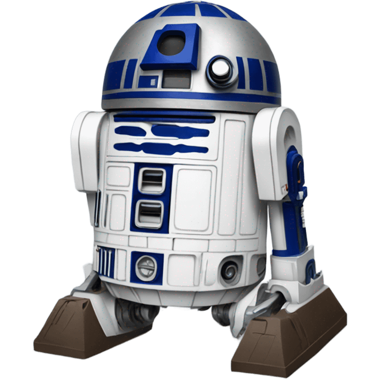 R2d2 on a computer emoji