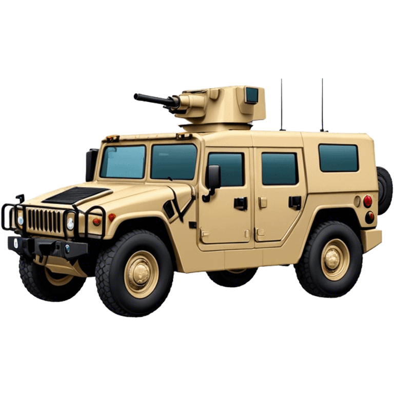 Humvee (HMMWV) (sand colour) emoji