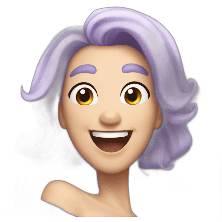 URSULA CORBERO LAUGHING emoji