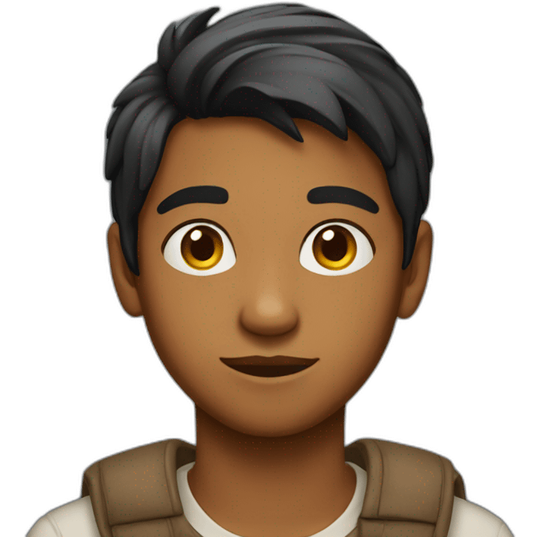 A teenage indian boy emoji