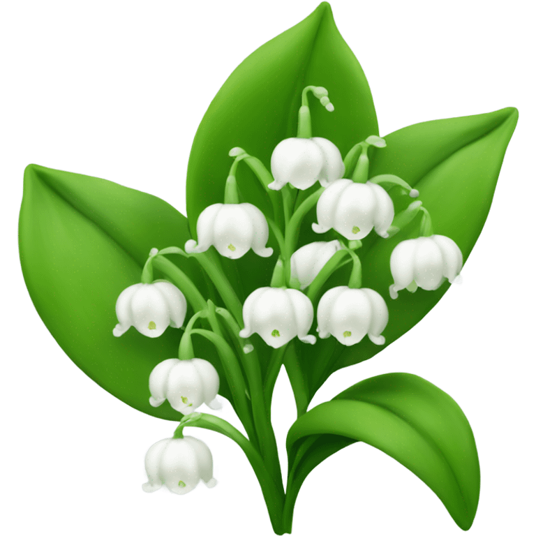 Lilly of the valley emoji