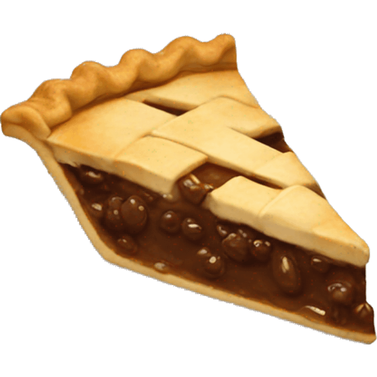 Piece of pie emoji