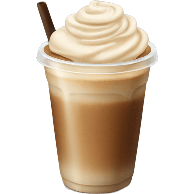 Ice coffee latte  emoji