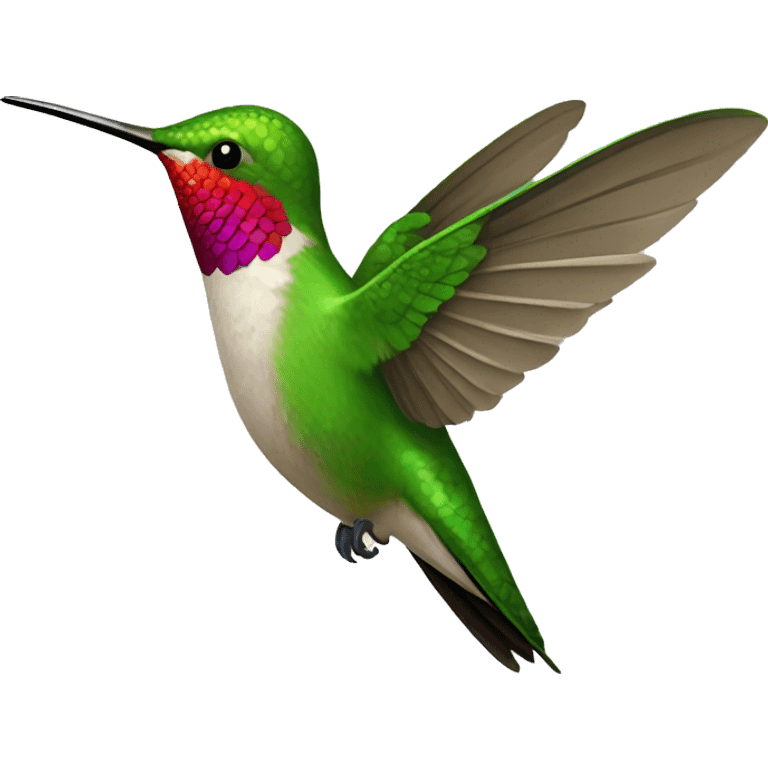 hummingbird emoji