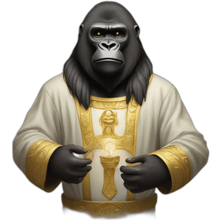 Gorilla Jesus emoji