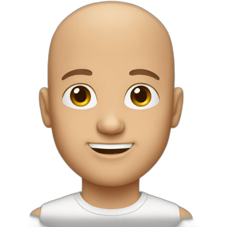 Bald guy emoji