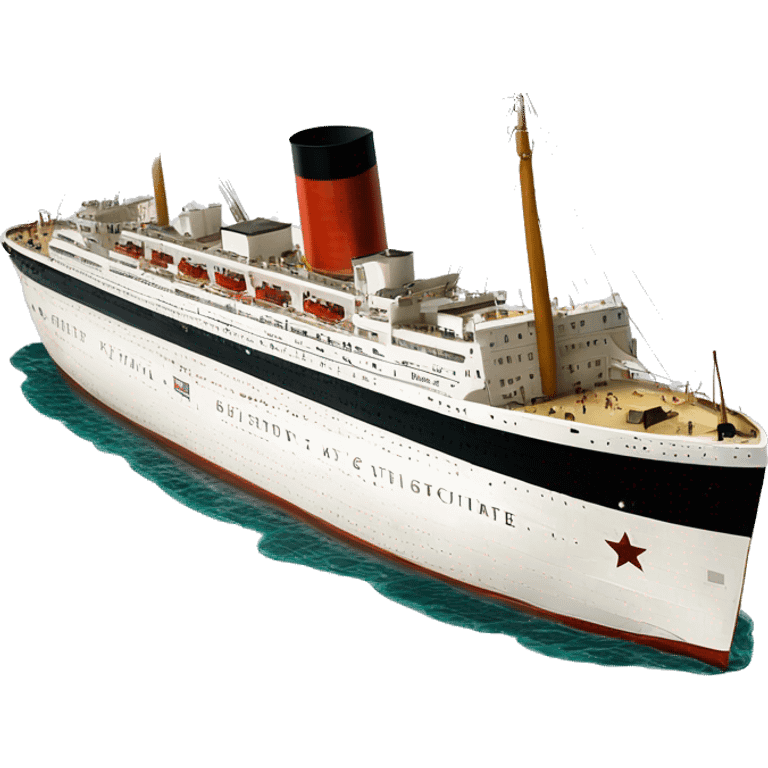 HMHS Britannic Hospital Ship White Star Line emoji