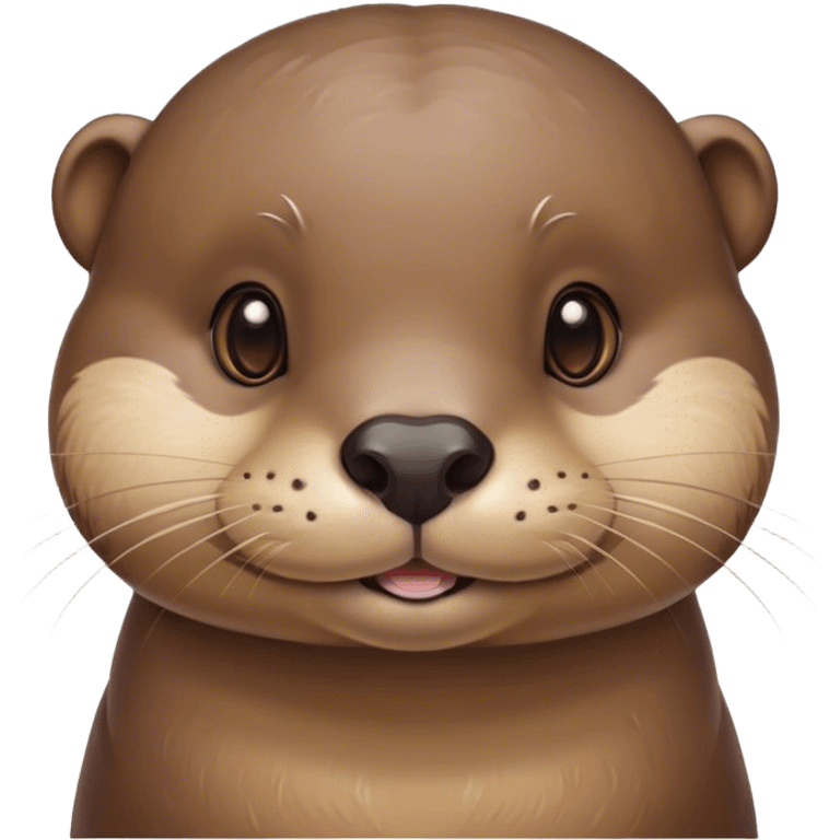 Otter with a bun  emoji