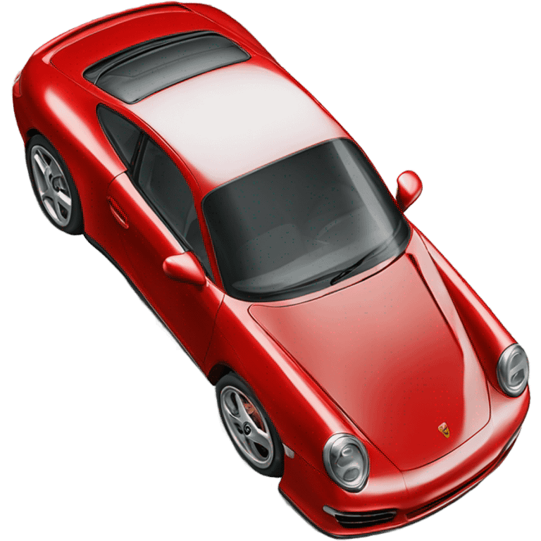 Porsche vermelho emoji