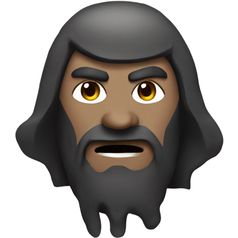 Klingon on a toilet emoji