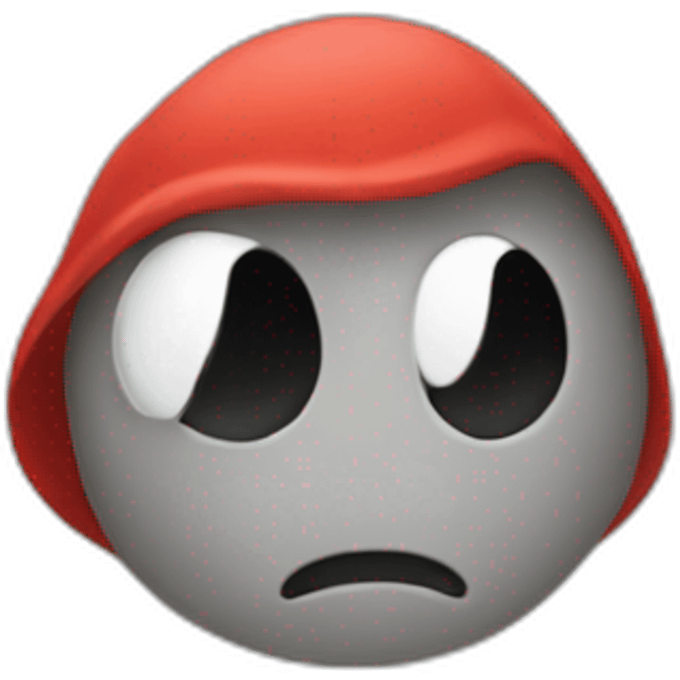 shy guy emoji