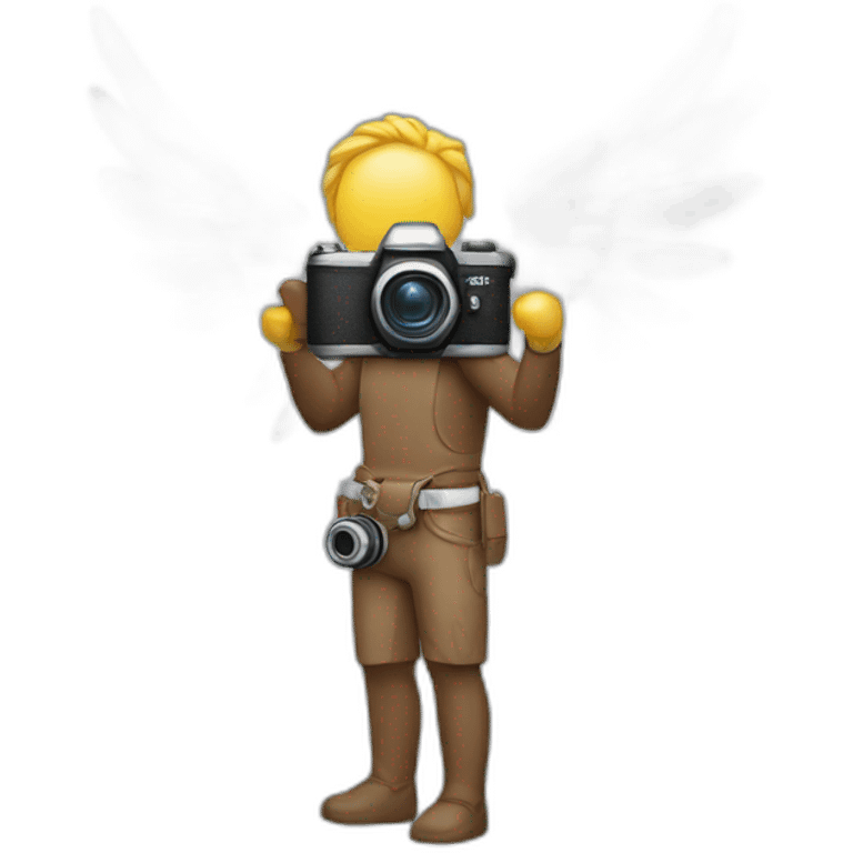 Icarus with a camera emoji