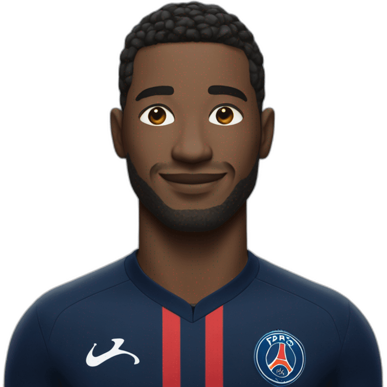 levron james avec un maillot du psg emoji