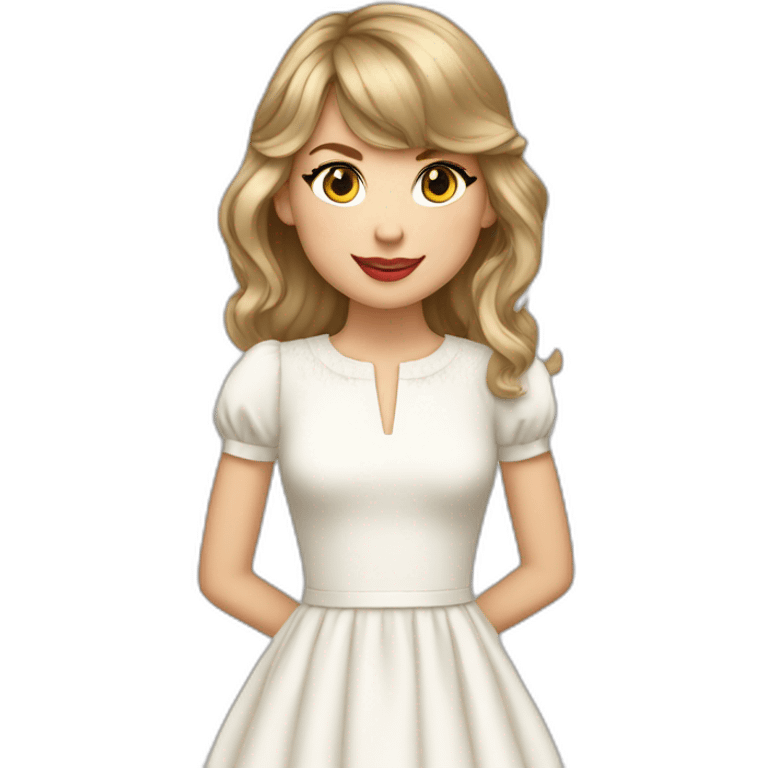 Taylor swiftie com uma criança negra emoji