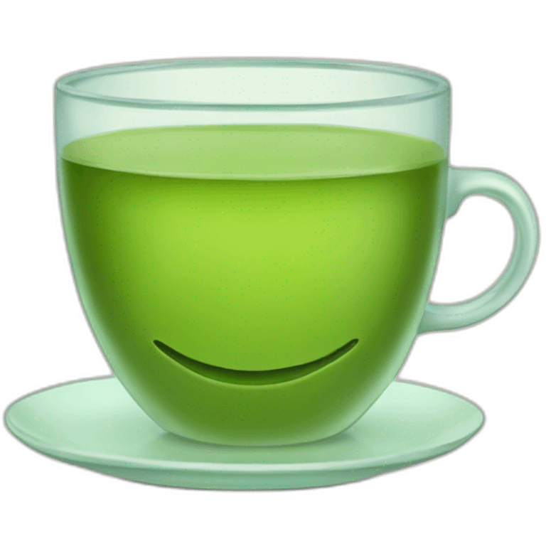 a cup of green tea emoji